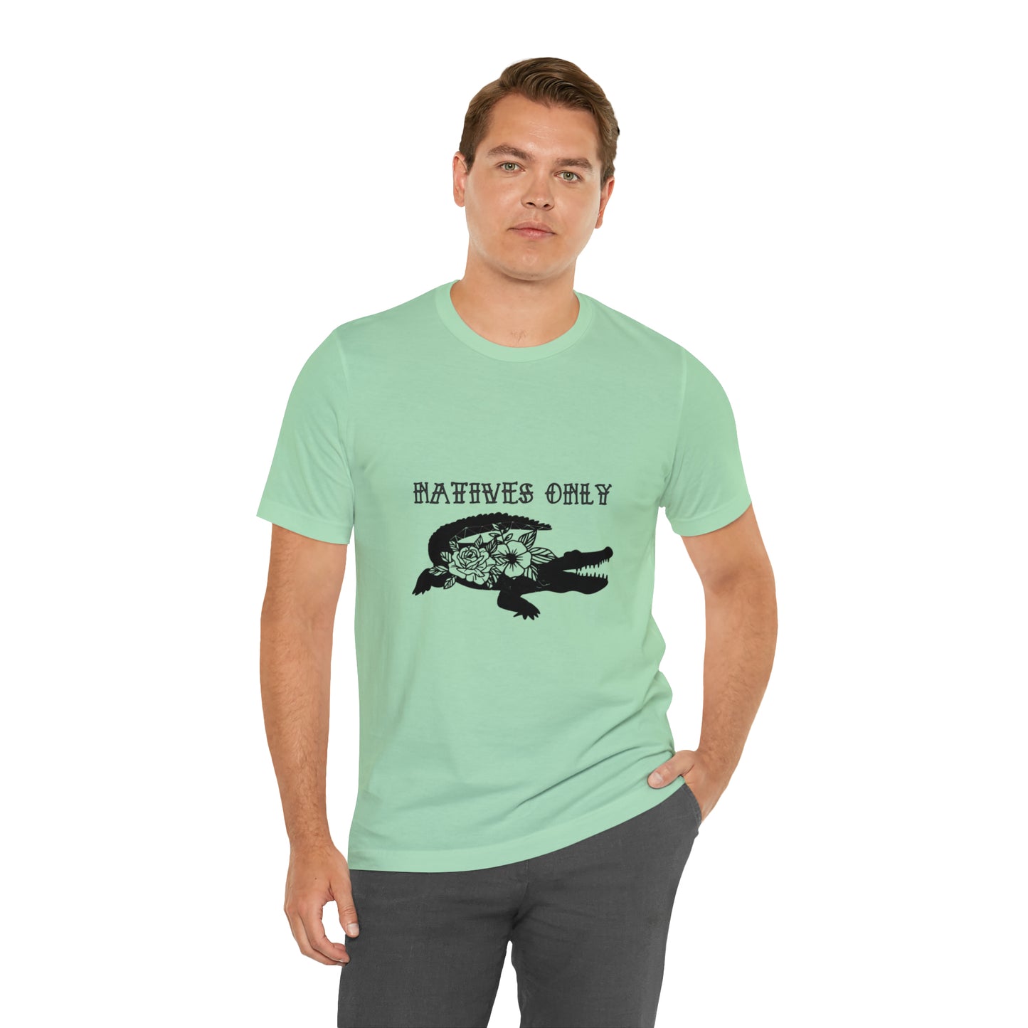 Natives Only Alligator Unisex Jersey Tee