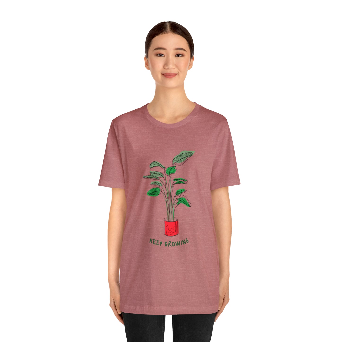 Keep Growing Unisex Jersey Short Sleeve