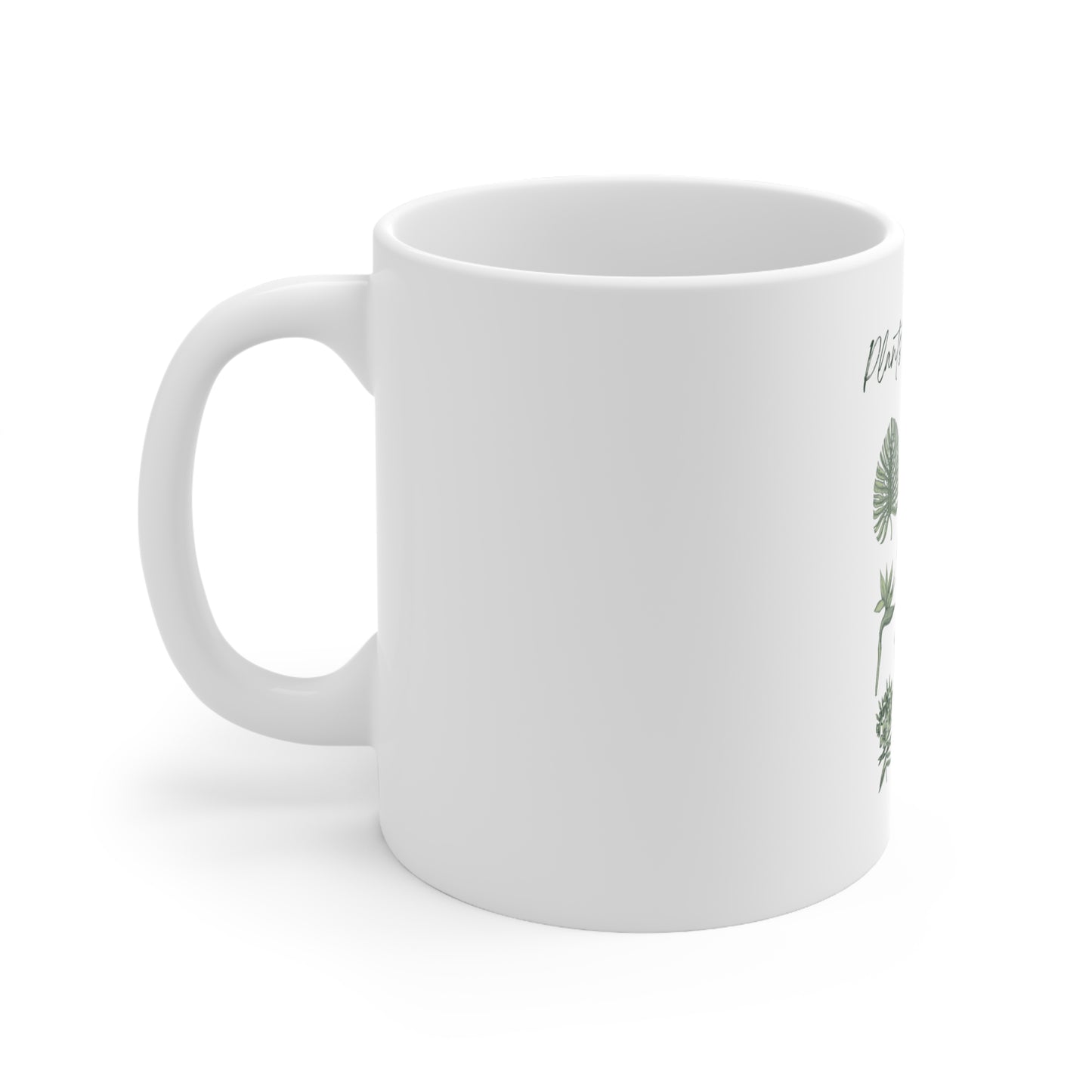 Plants Over People Ceramic Mug