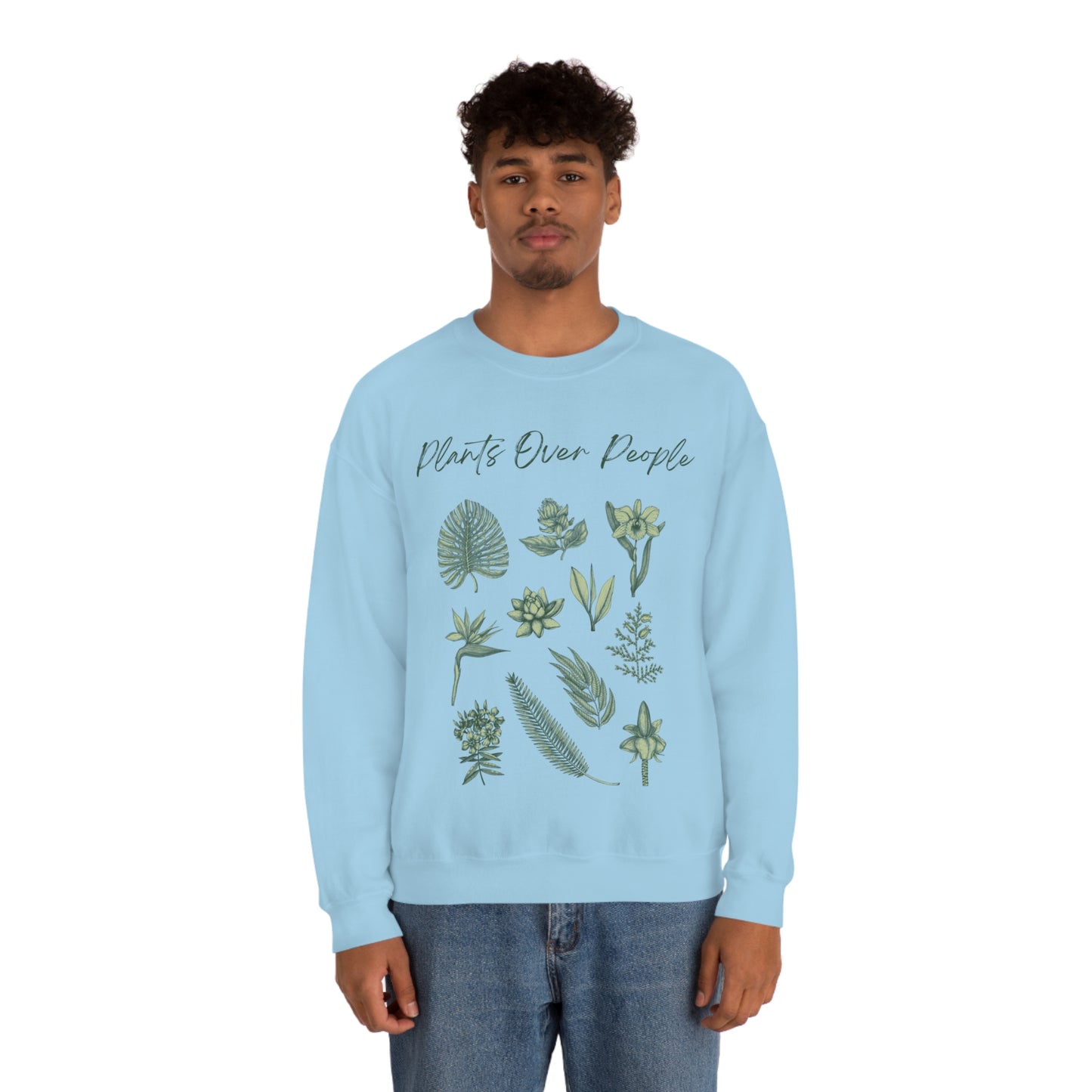 Plants Over People Unisex Crewneck