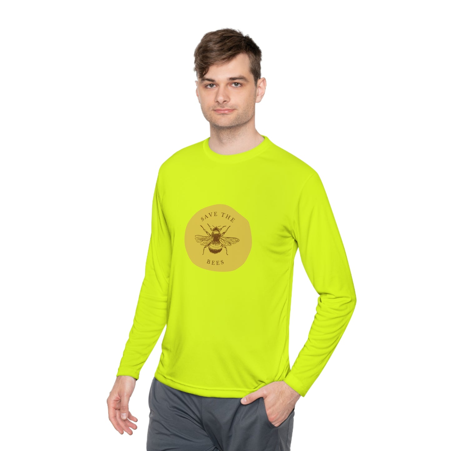 Save The Bees Unisex Lightweight Long Sleeve
