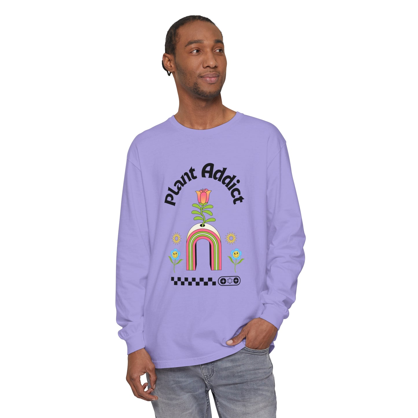 Plant Addict Garment-dyed Long Sleeve