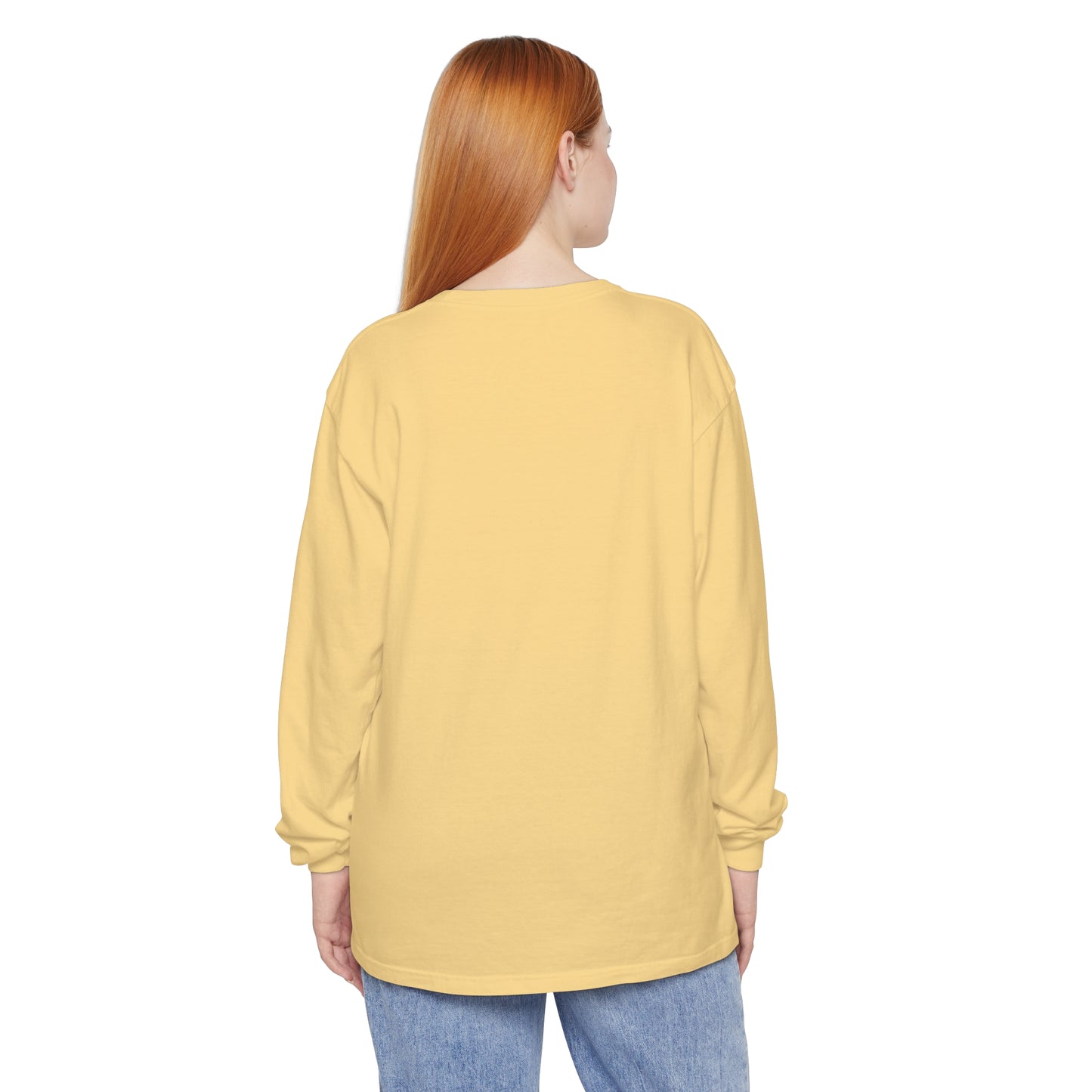 Plants & Cats Are All I Need Unisex Garment-dyed Long Sleeve