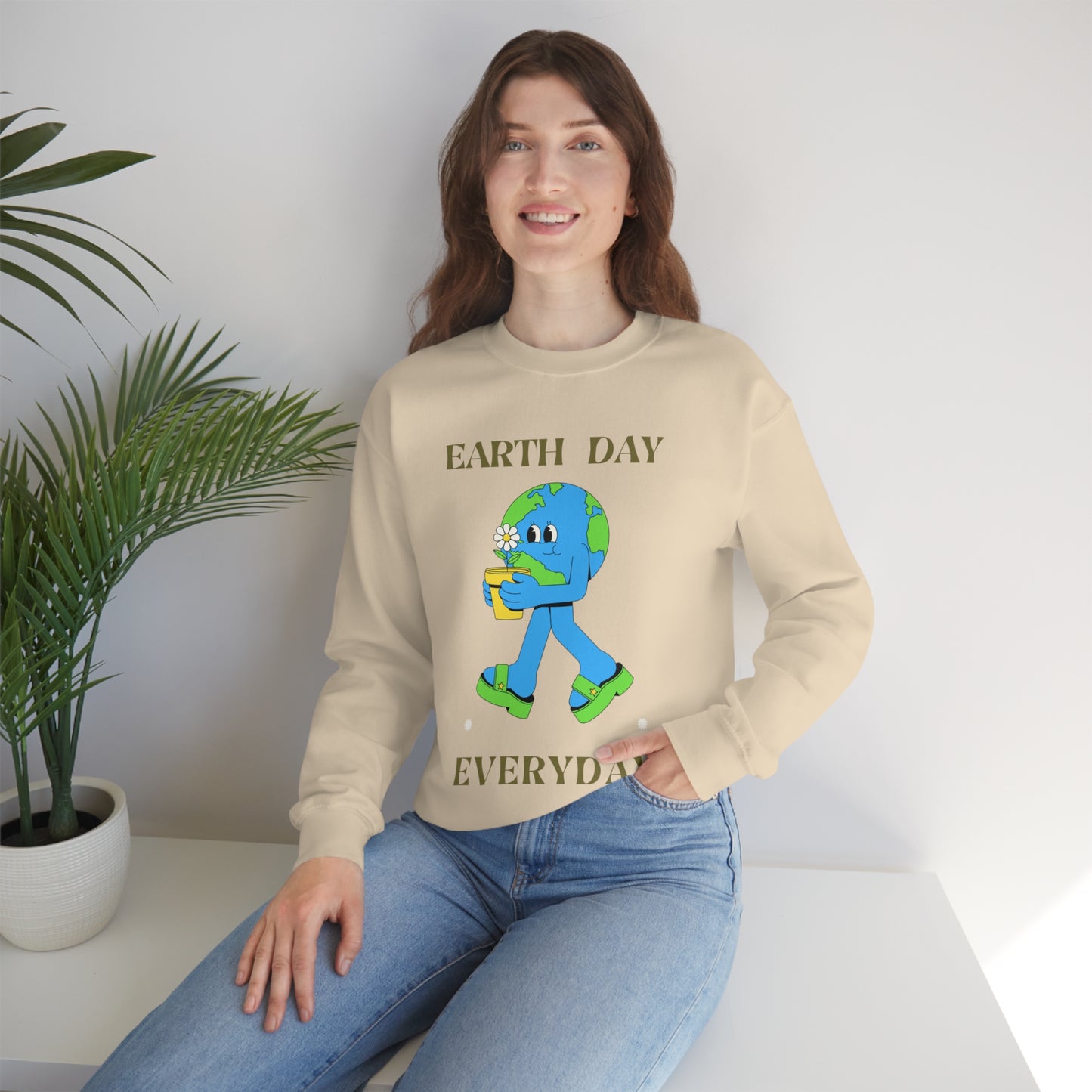 Earth Day Everyday Unisex Crewneck
