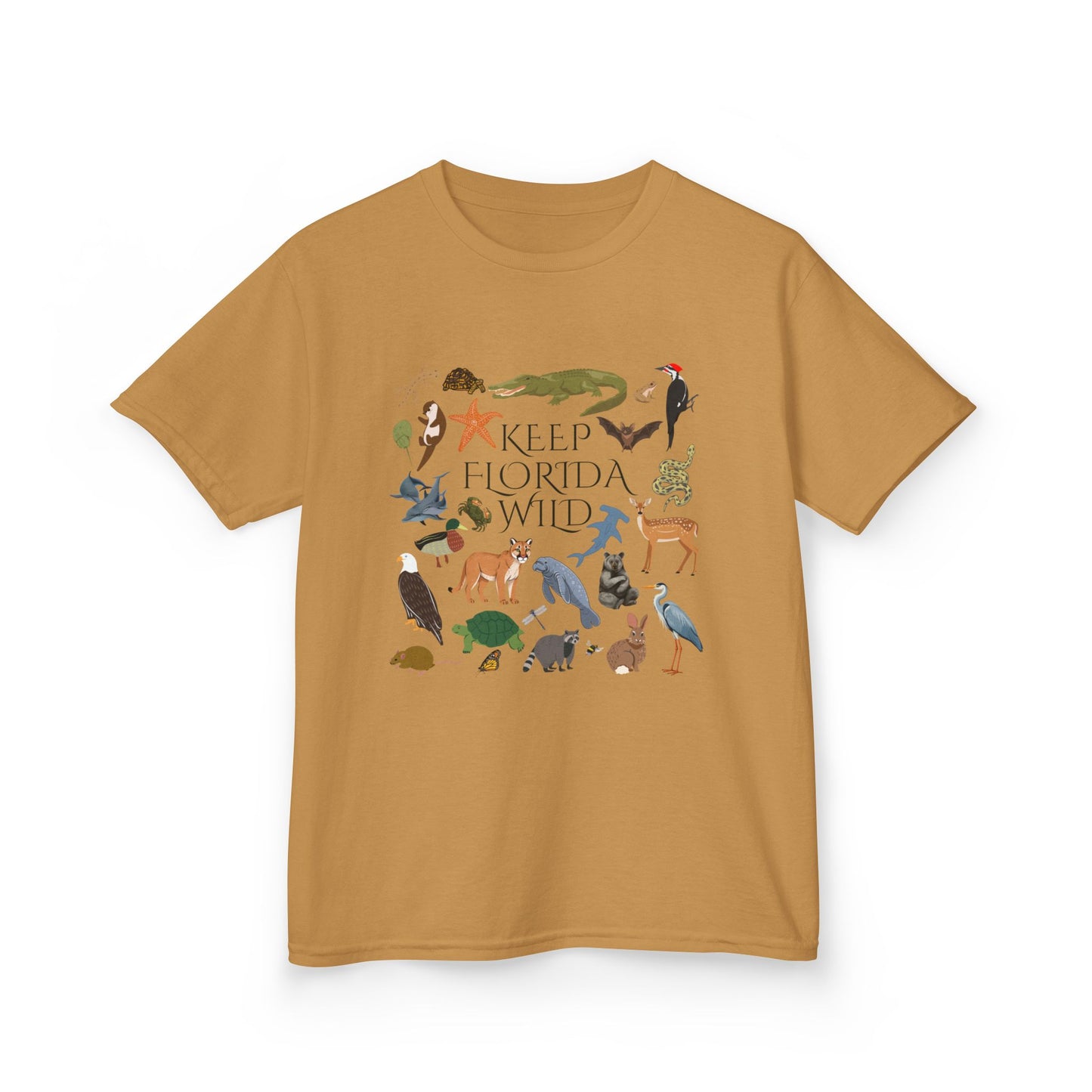 Keep Florida Wild Kids Cotton Tee