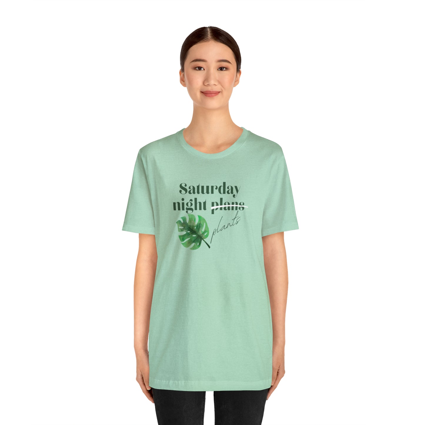 Saturday Night Plants Unisex Jersey Short Sleeve
