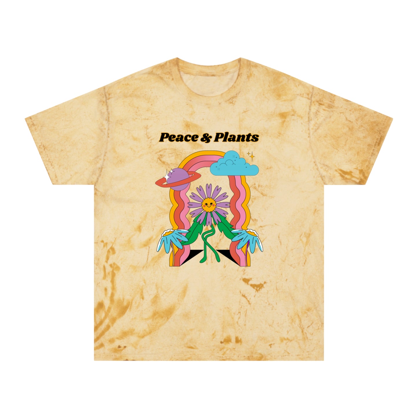 Peace & Plants Color Blast T-Shirt