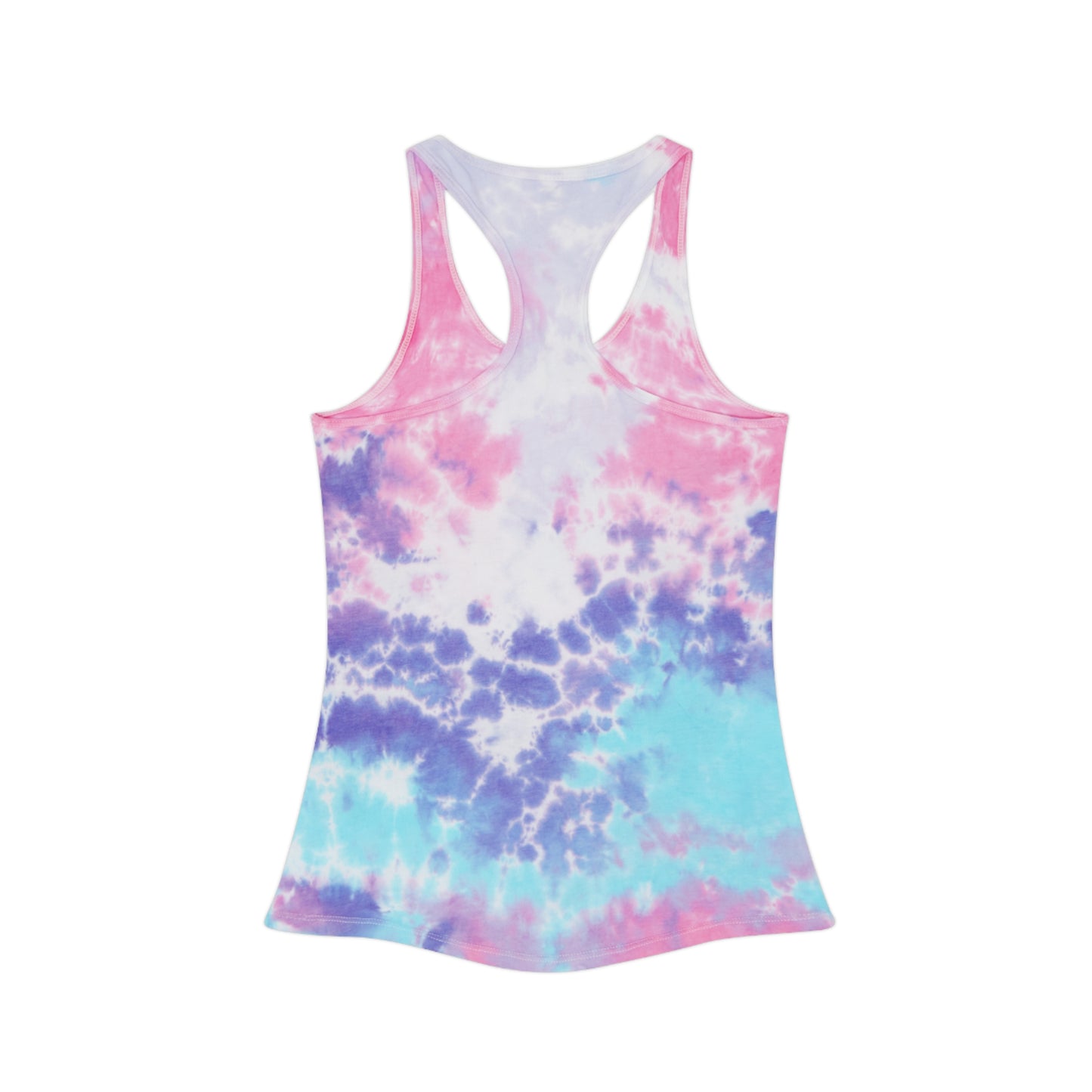 Save The Bees Tie Dye Racerback Tank Top