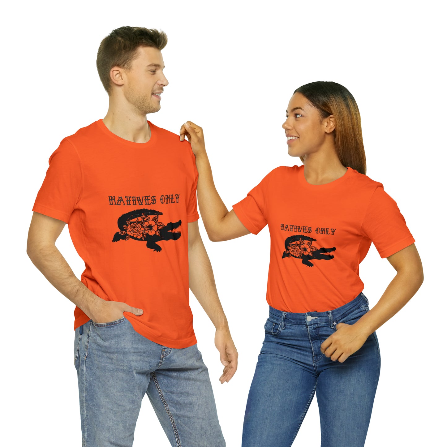 Natives Only Alligator Unisex Jersey Tee
