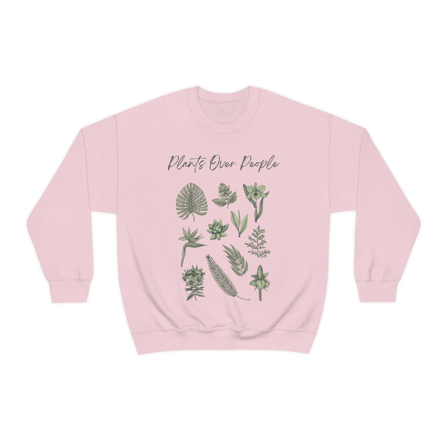 Plants Over People Unisex Crewneck