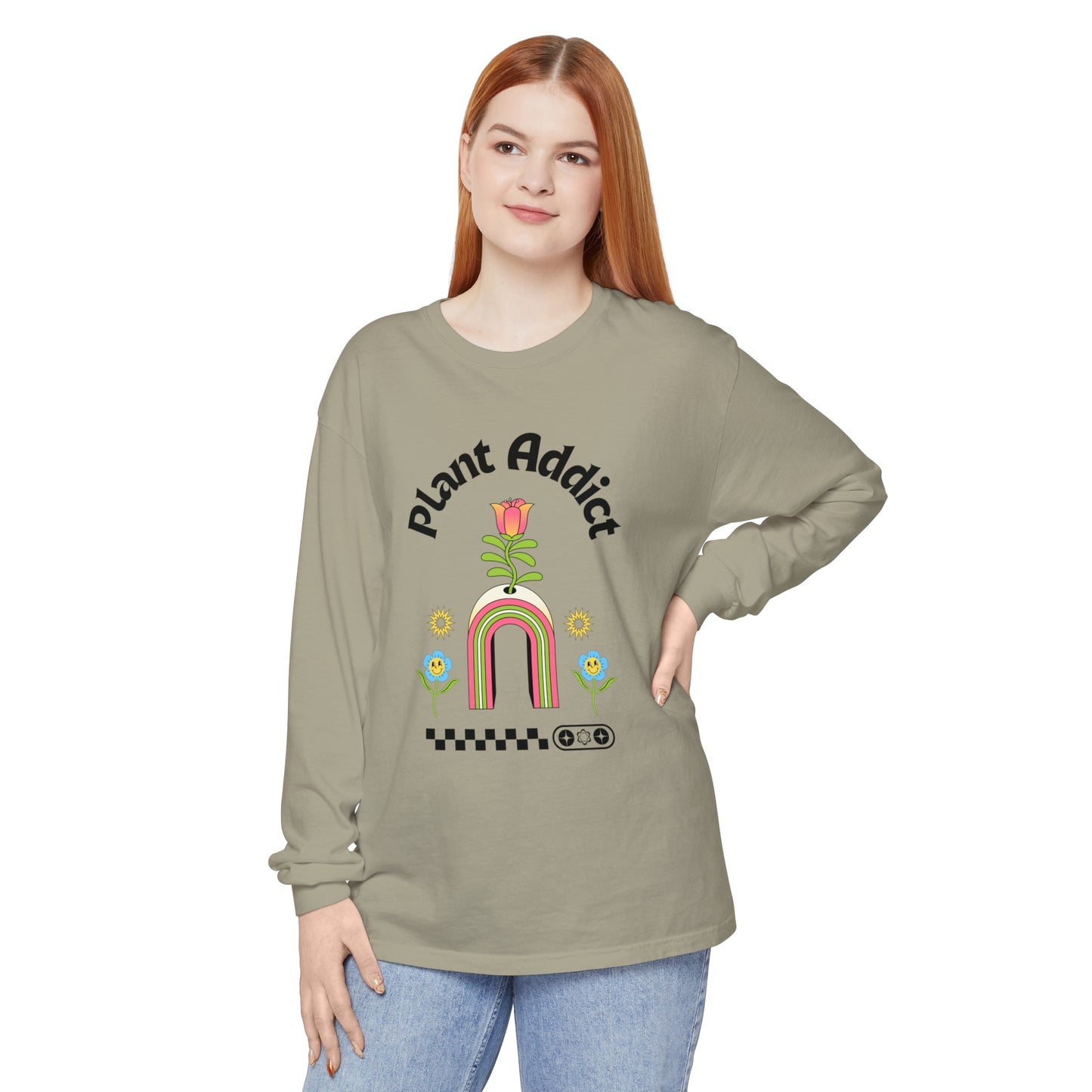 Plant Addict Garment-dyed Long Sleeve