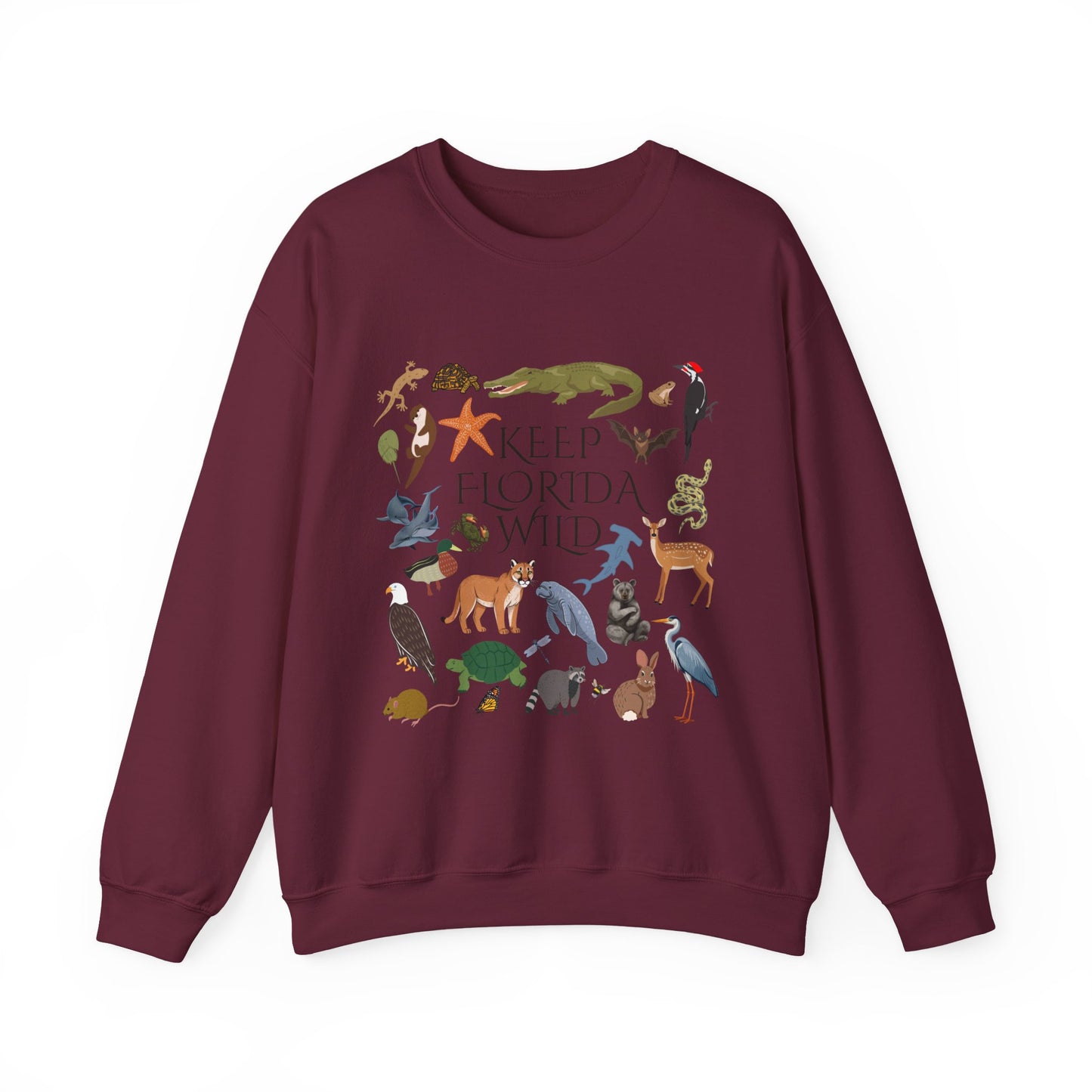 Keep Florida Wild Unisex Crewneck Sweatshirt