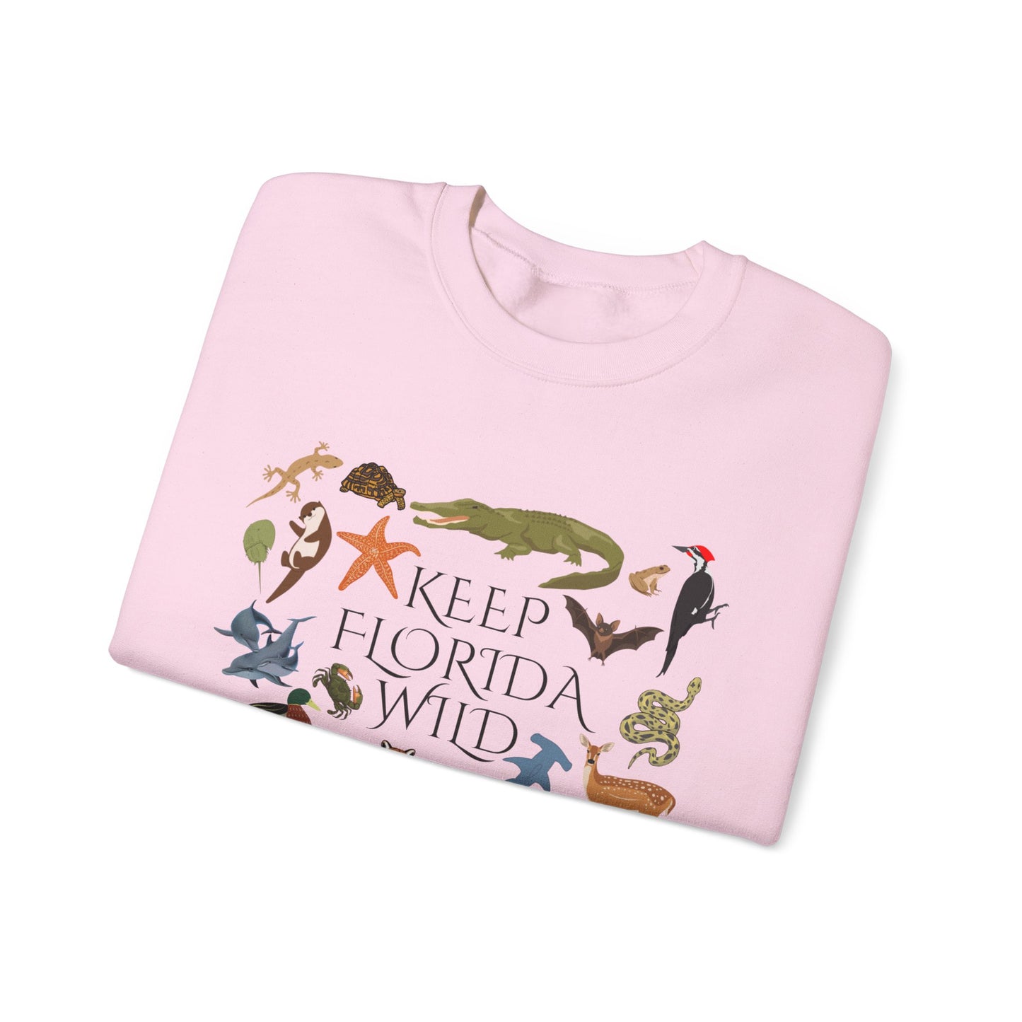 Keep Florida Wild Unisex Crewneck Sweatshirt