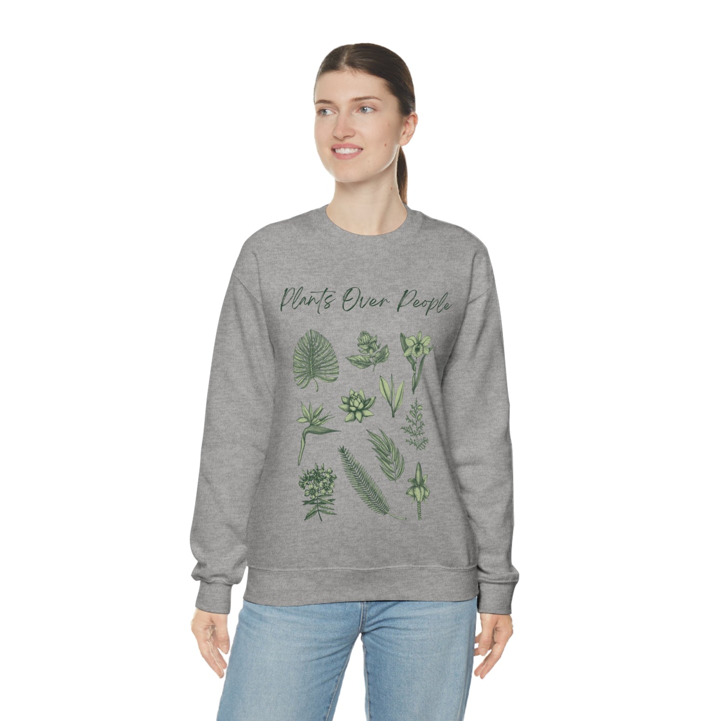 Plants Over People Unisex Crewneck
