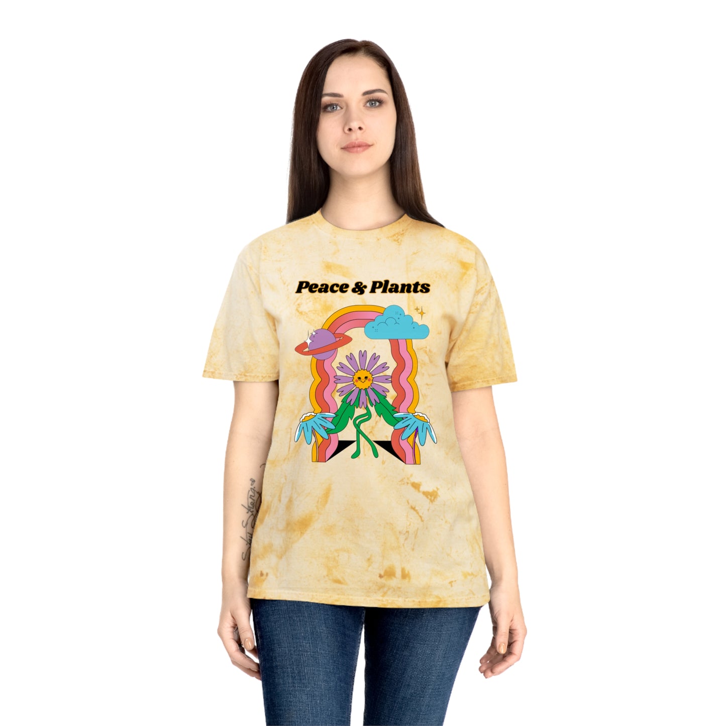Peace & Plants Color Blast T-Shirt