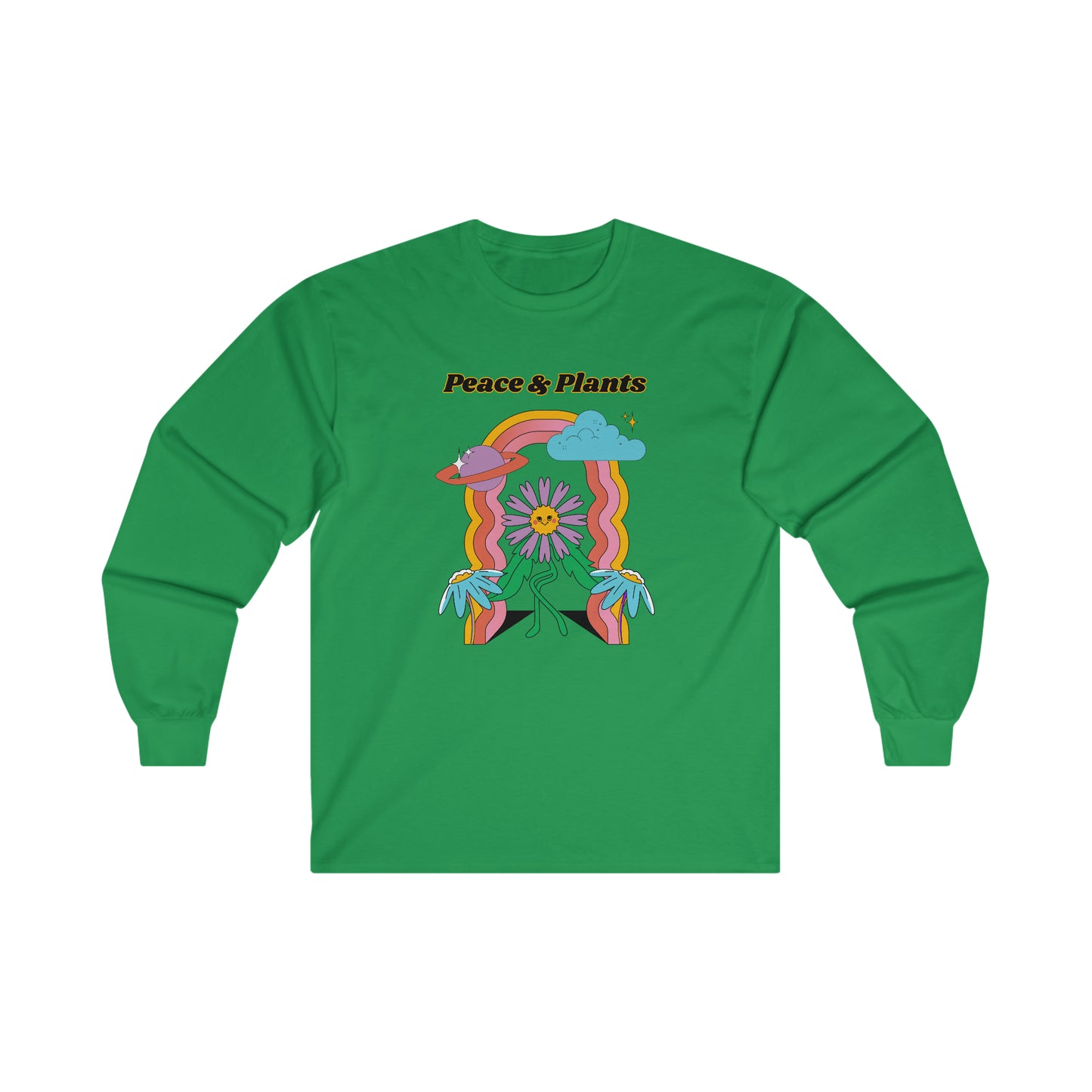 Peace & Plants Cotton Long Sleeve