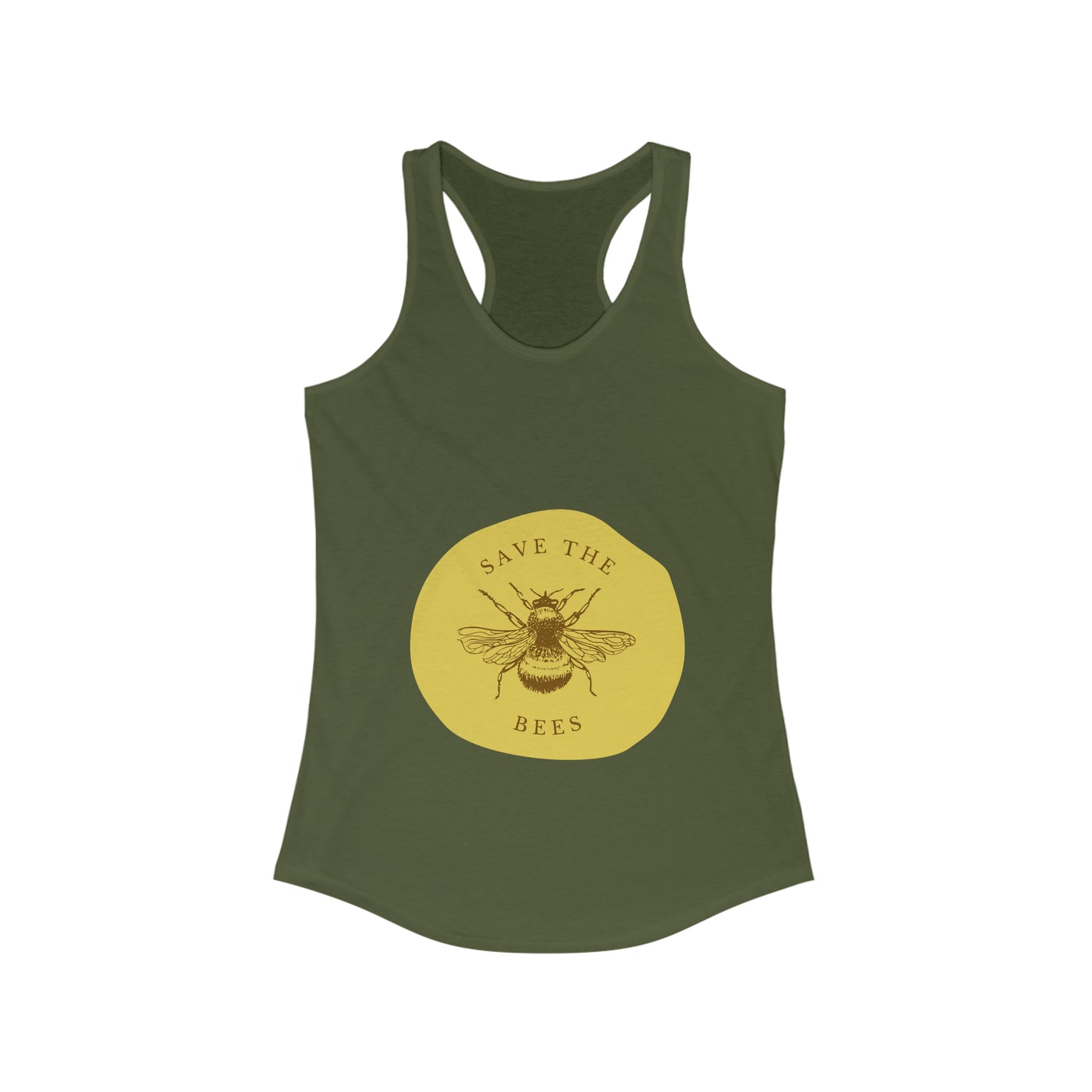 Save The Bees Women's Racerback Tank