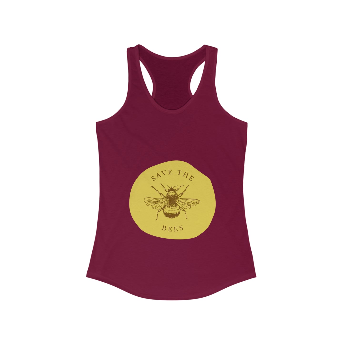 Save The Bees Women's Racerback Tank