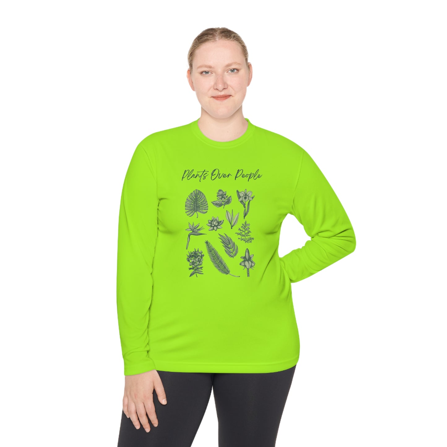 Plants Over People Unisex Lightweight Long Sleeve