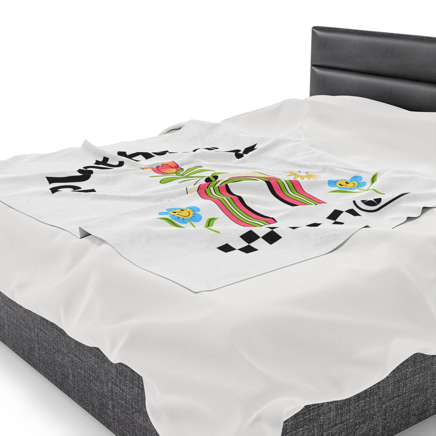 Plant Addict Velveteen Plush Blanket