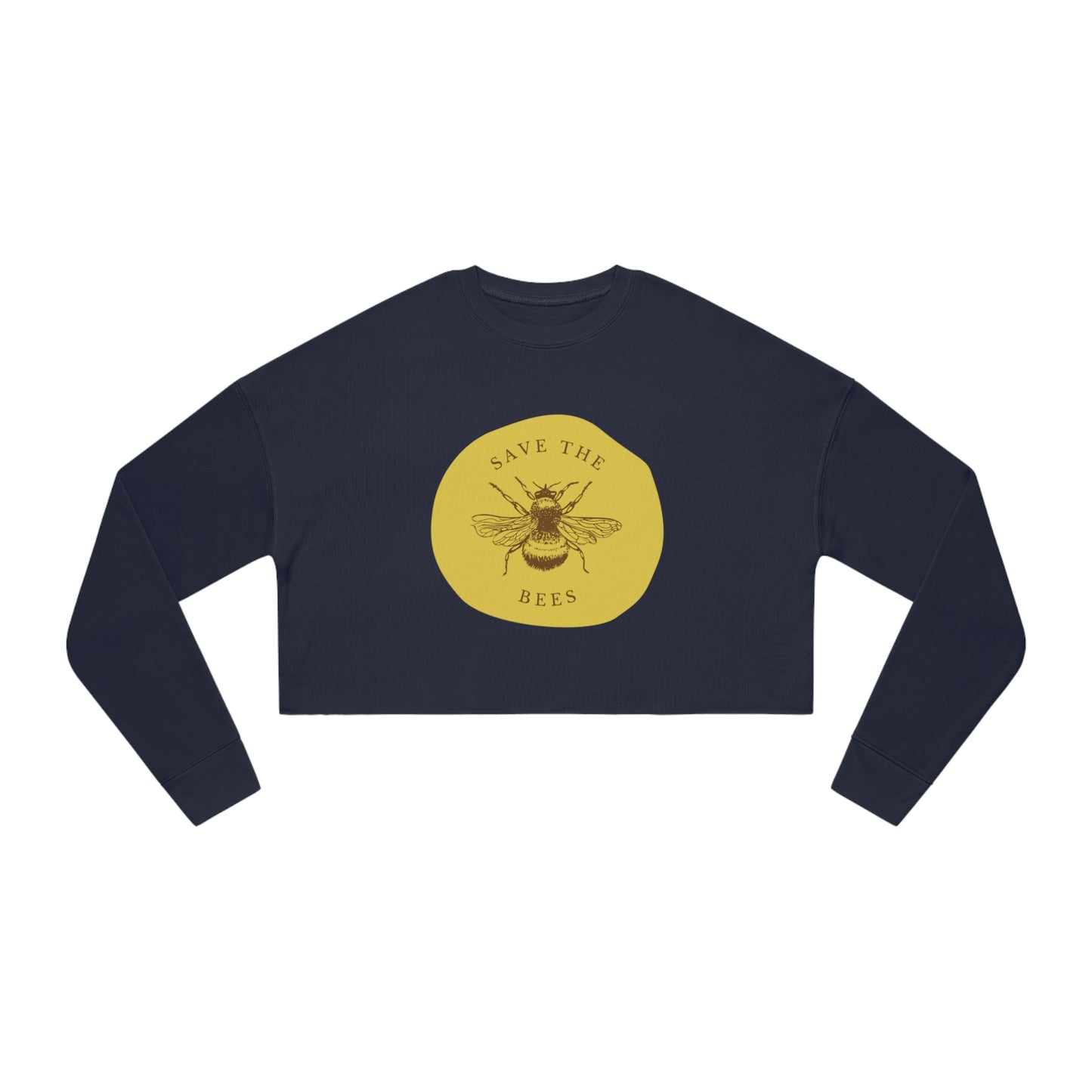 Save The Bees Women's Cropped Sweatshirt