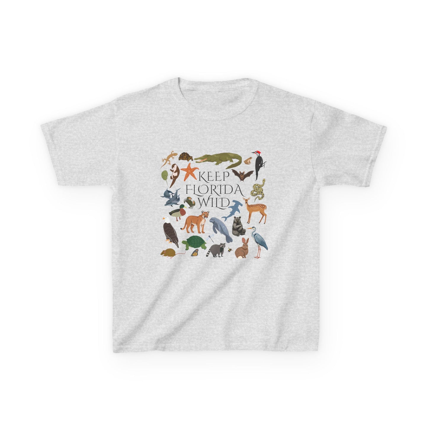 Keep Florida Wild Kids Cotton Tee