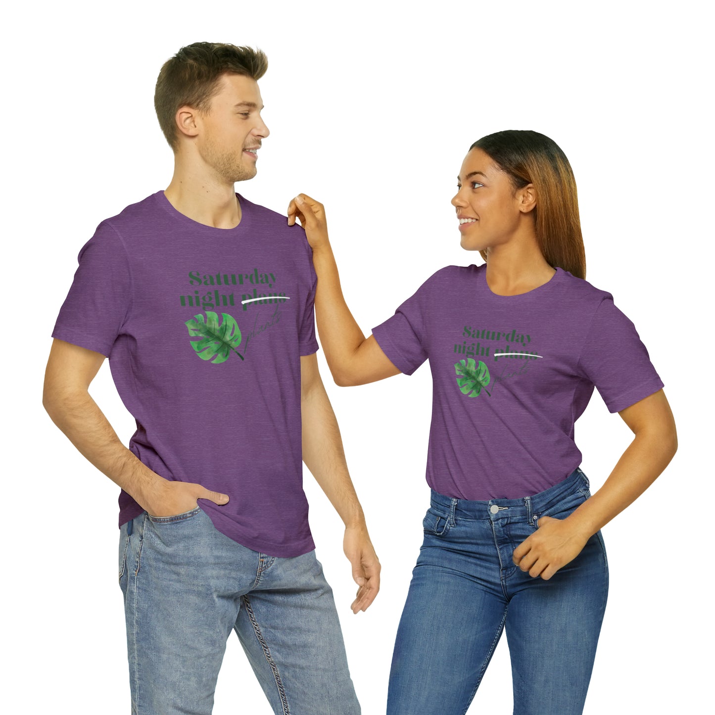 Saturday Night Plants Unisex Jersey Short Sleeve