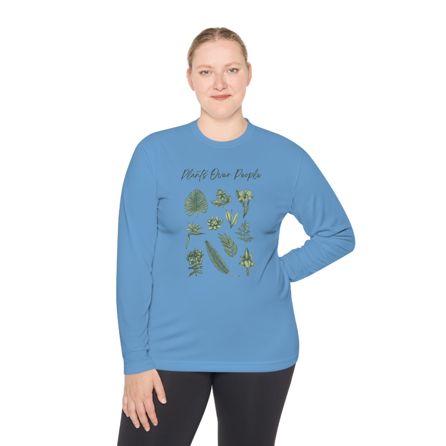 Plants Over People Unisex Lightweight Long Sleeve