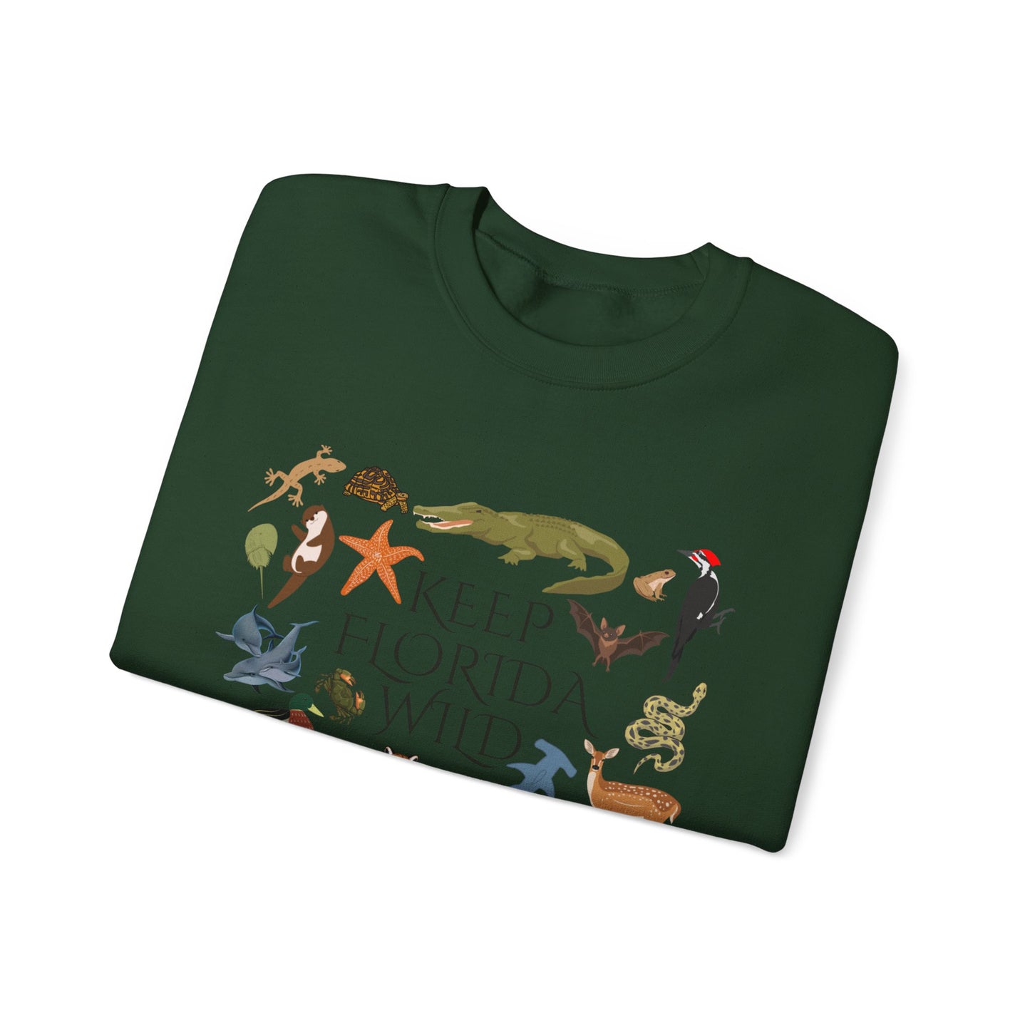 Keep Florida Wild Unisex Crewneck Sweatshirt
