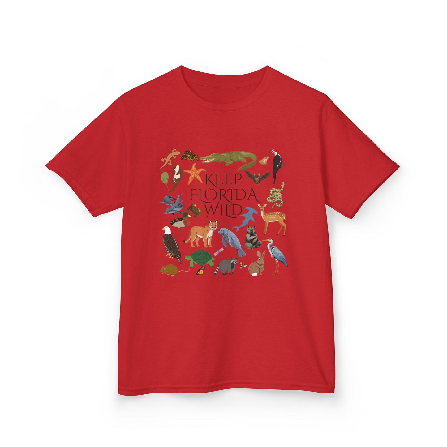Keep Florida Wild Kids Cotton Tee