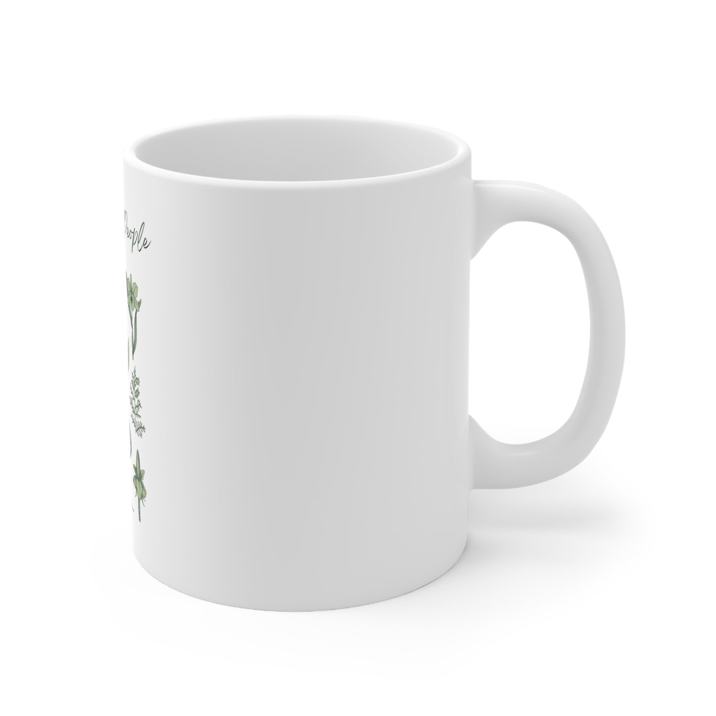 Plants Over People Ceramic Mug