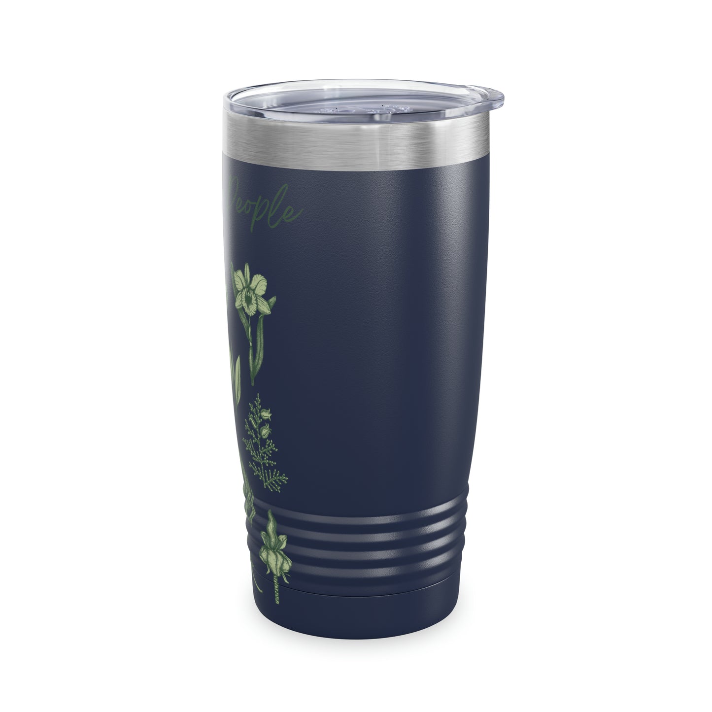 Plants Over People Ringneck Tumbler, 20oz