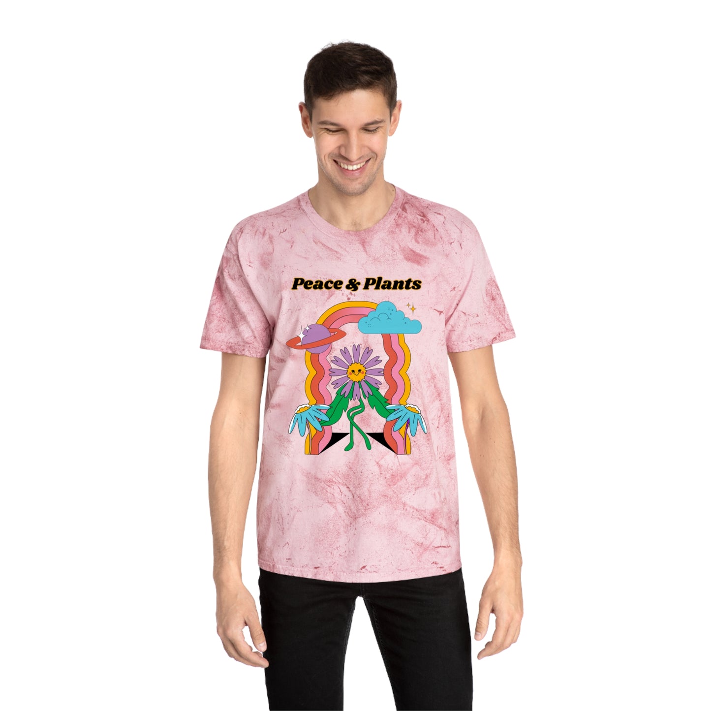 Peace & Plants Color Blast T-Shirt