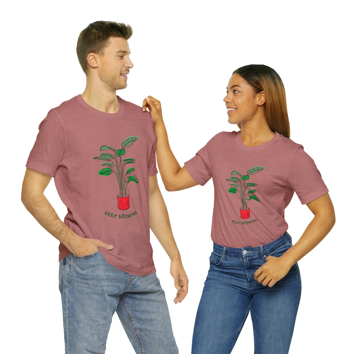 Keep Growing Unisex Jersey Short Sleeve