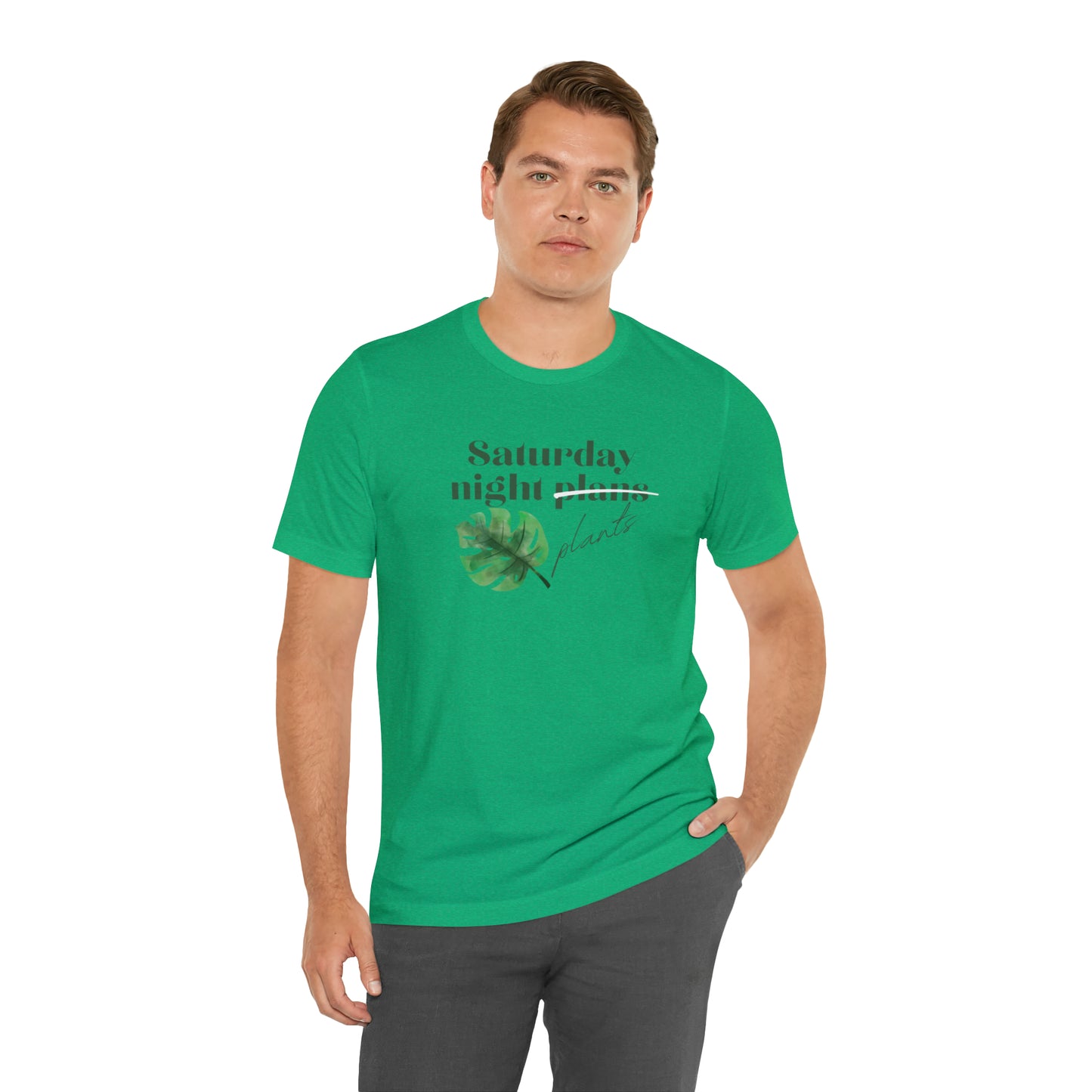 Saturday Night Plants Unisex Jersey Short Sleeve