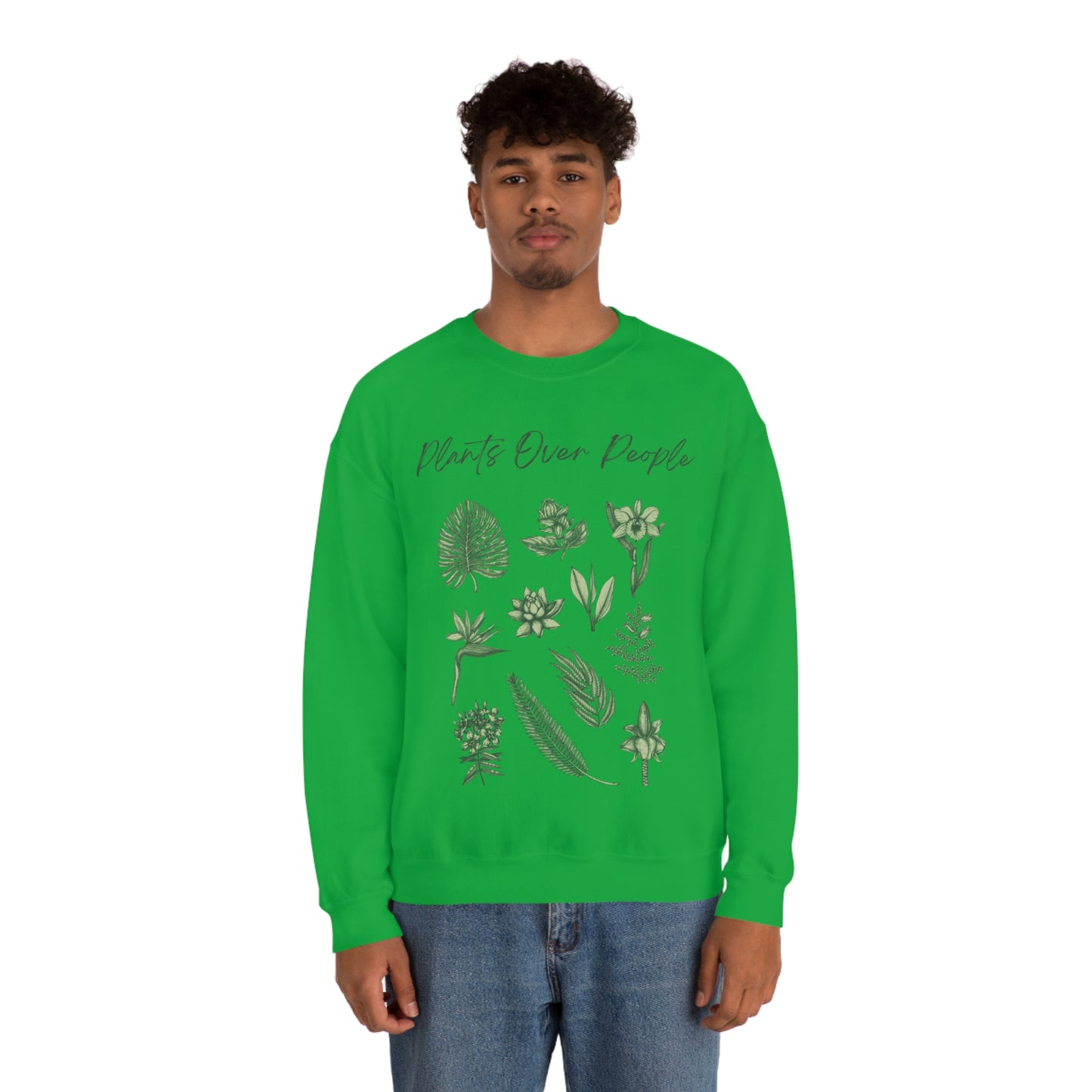 Plants Over People Unisex Crewneck
