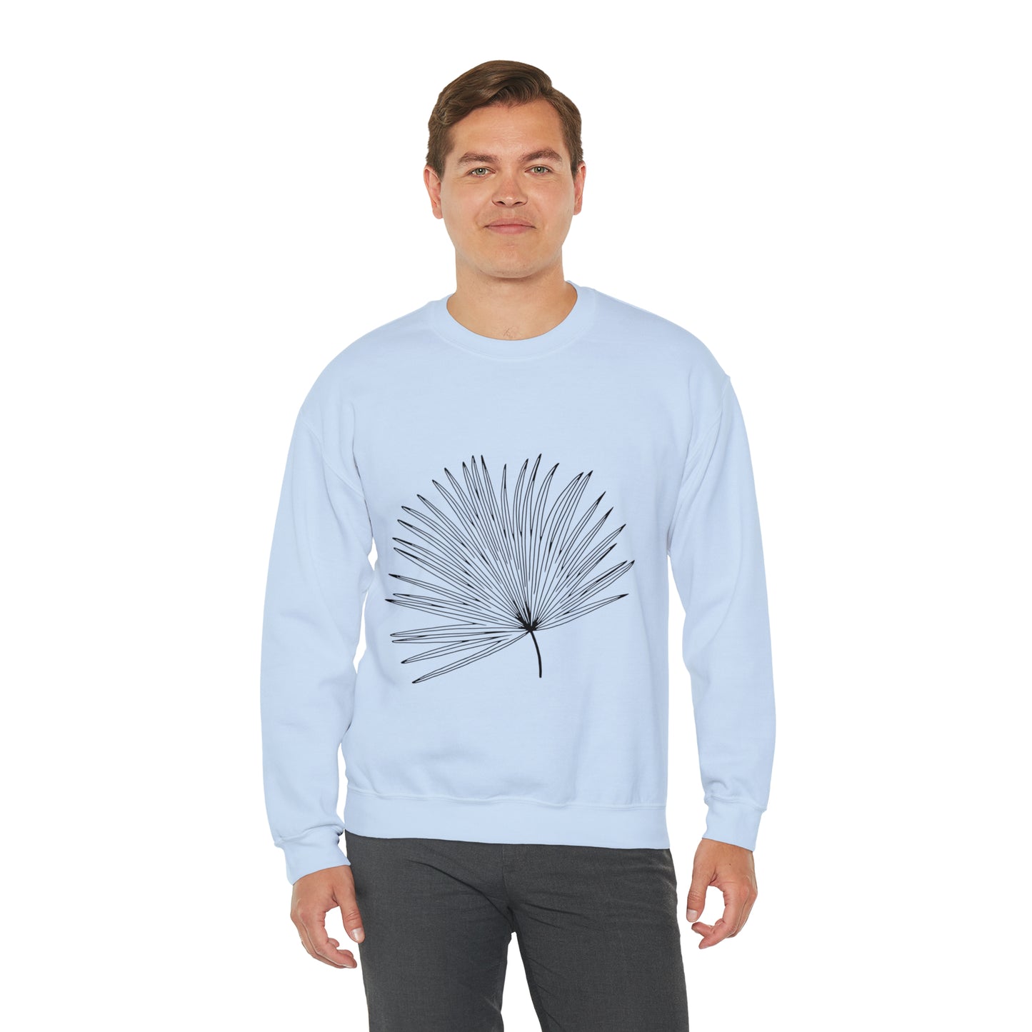Palm Leaf Unisex Crewneck Sweatshirt