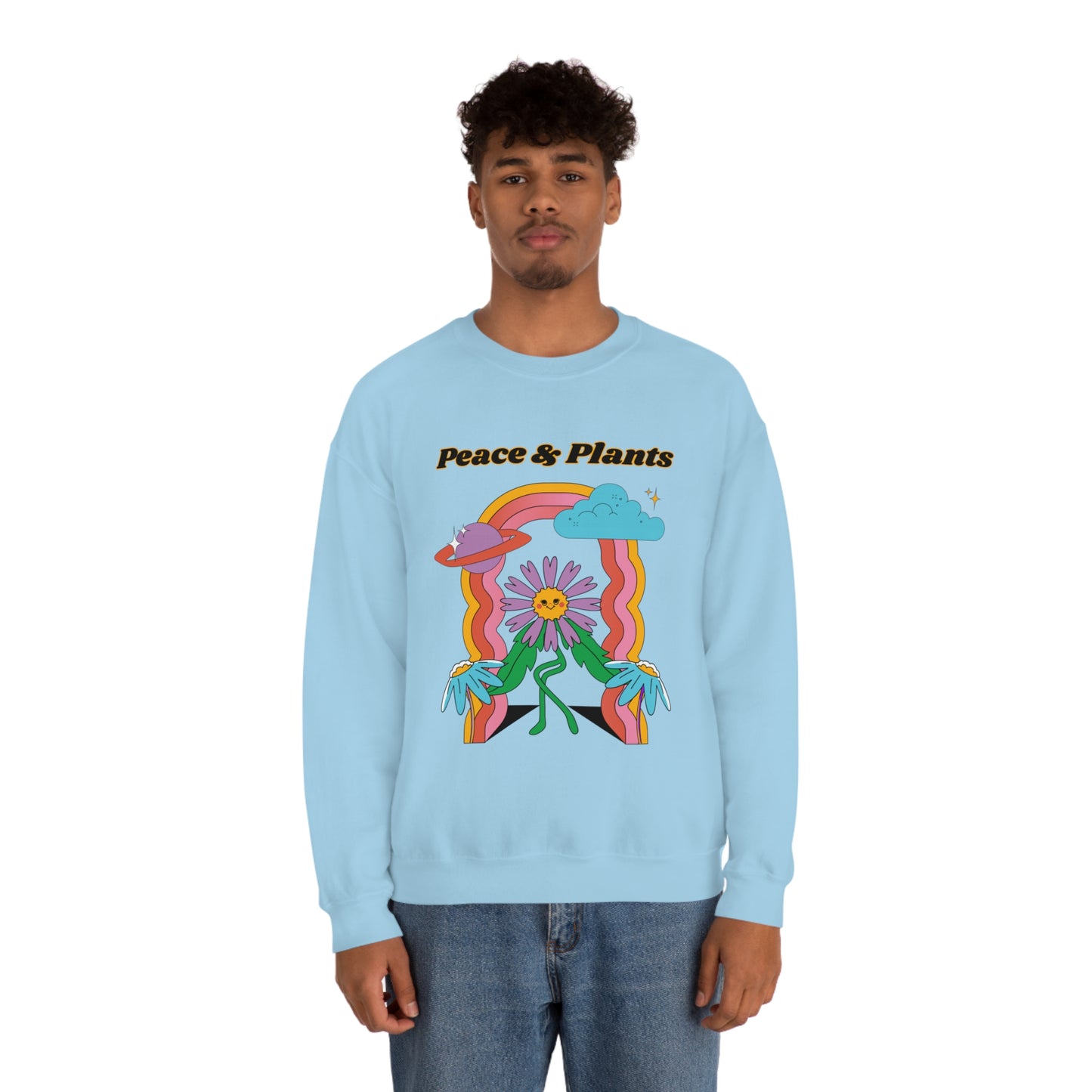 Peace & Plants Unisex Crewneck