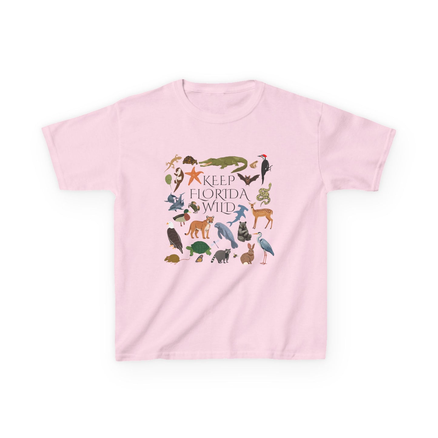 Keep Florida Wild Kids Cotton Tee