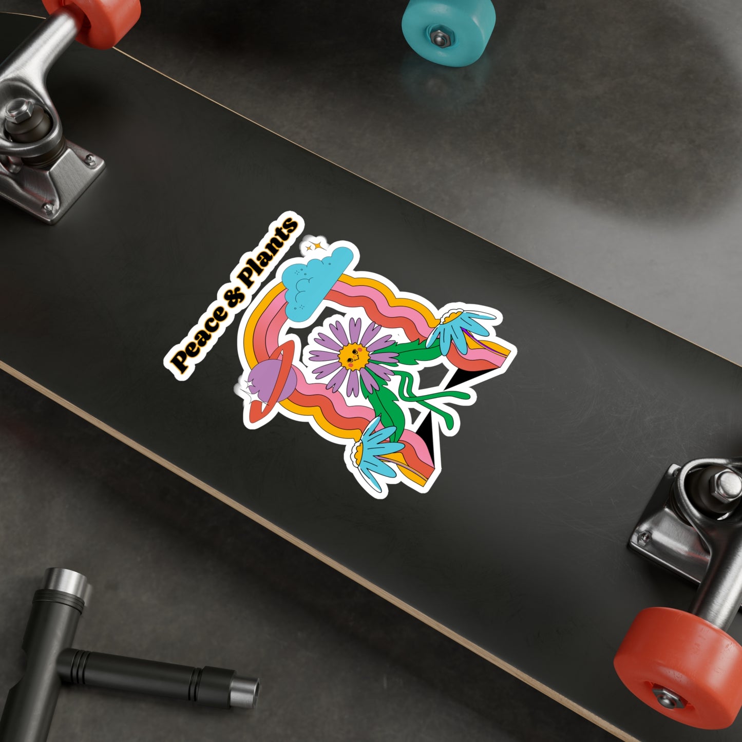 Peace & Plants Vinyl Decals