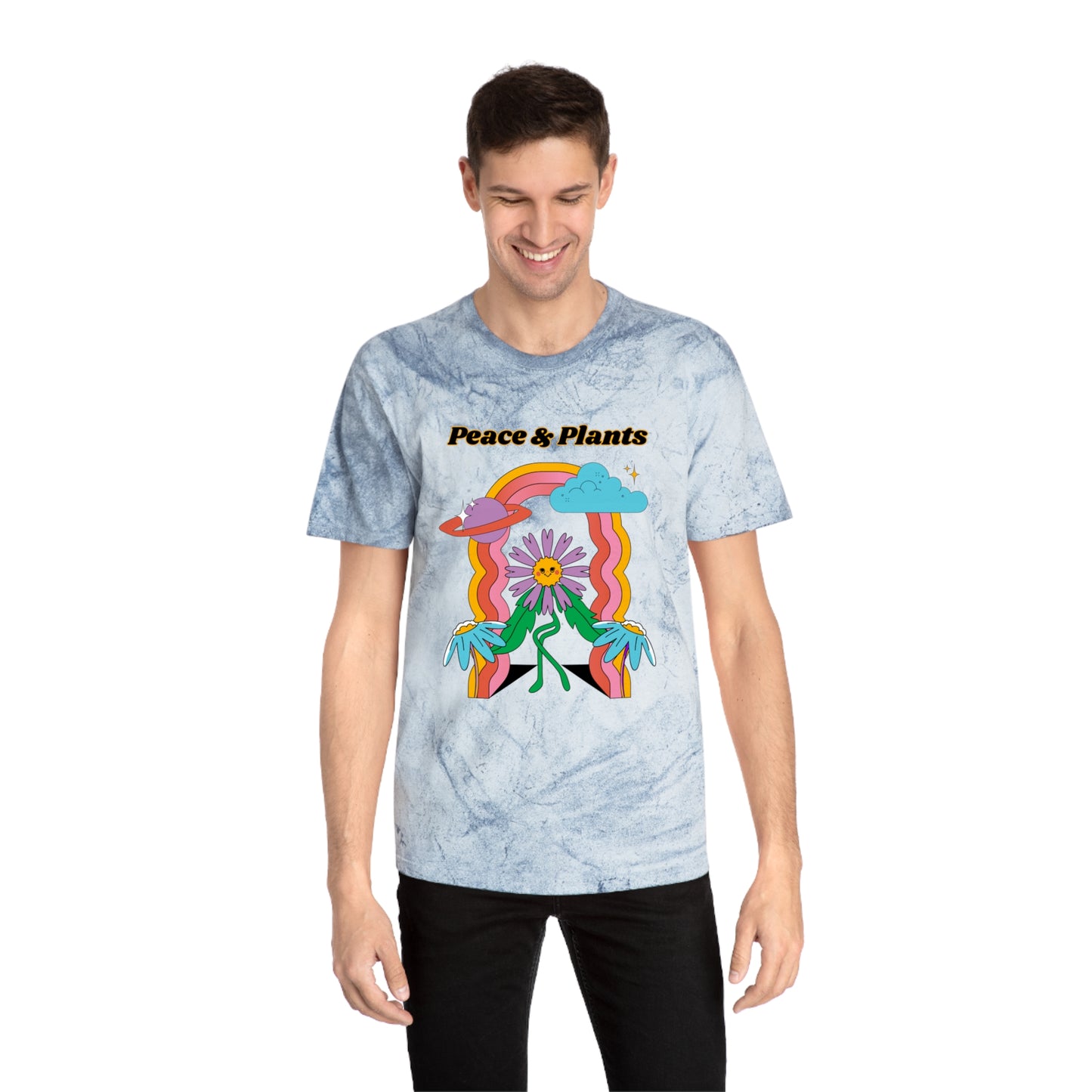 Peace & Plants Color Blast T-Shirt