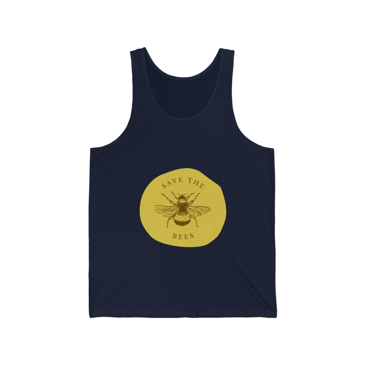 Save The Bees Unisex Jersey Tank