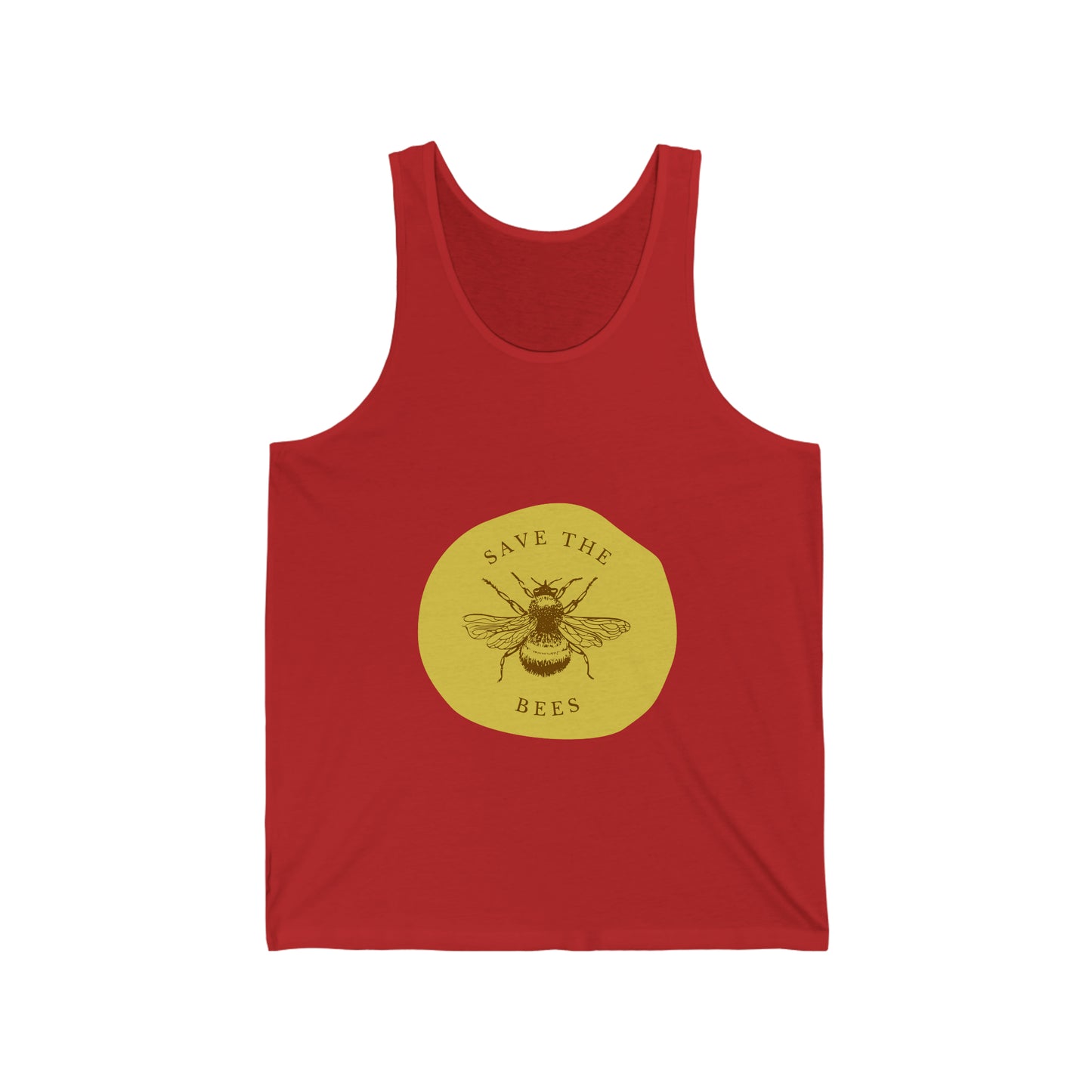 Save The Bees Unisex Jersey Tank