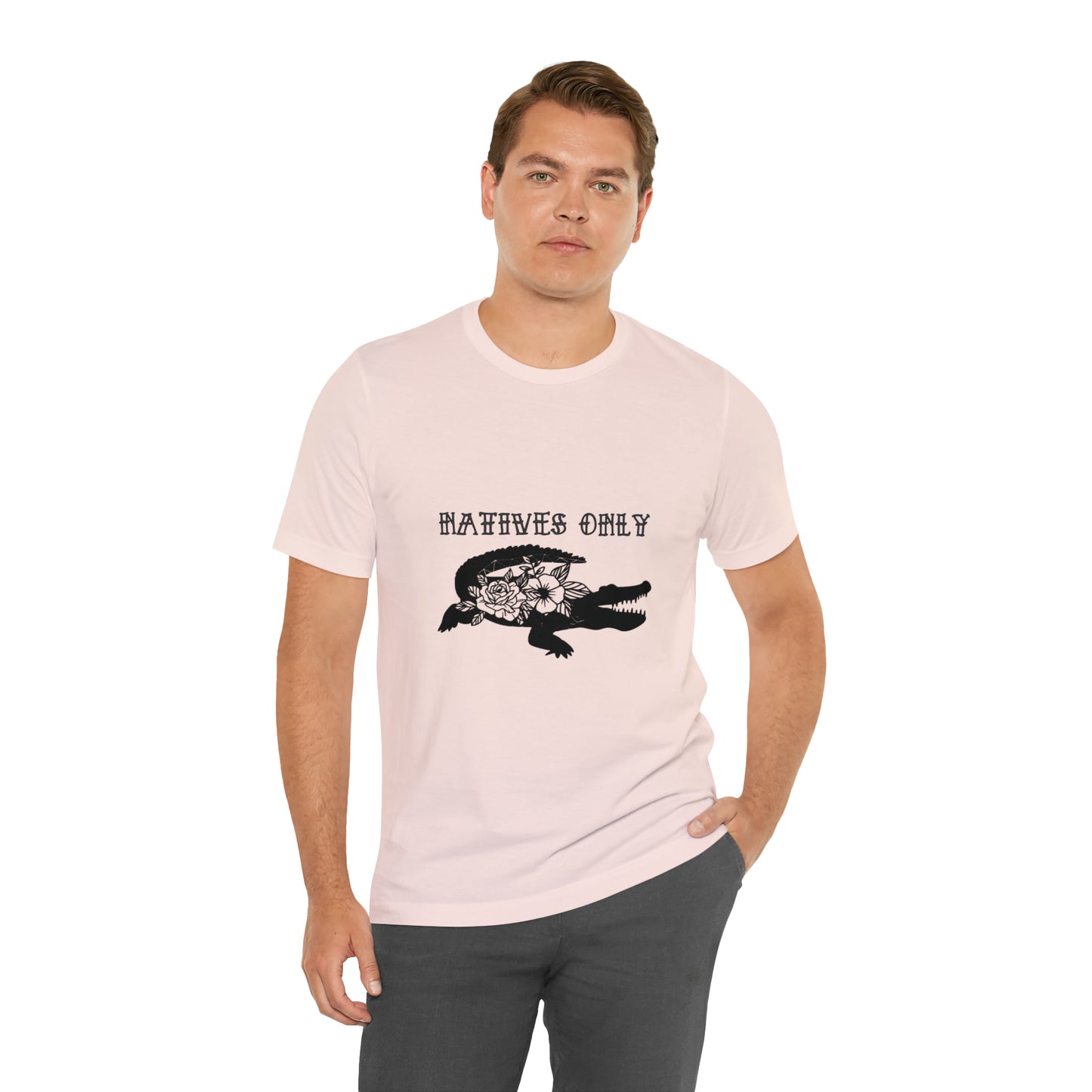 Natives Only Alligator Unisex Jersey Tee