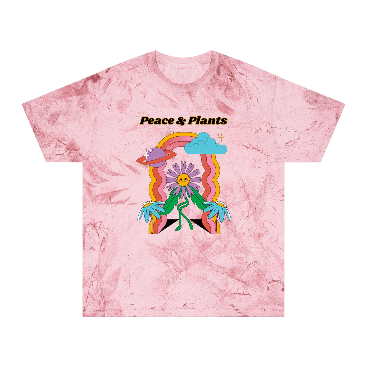 Peace & Plants Color Blast T-Shirt