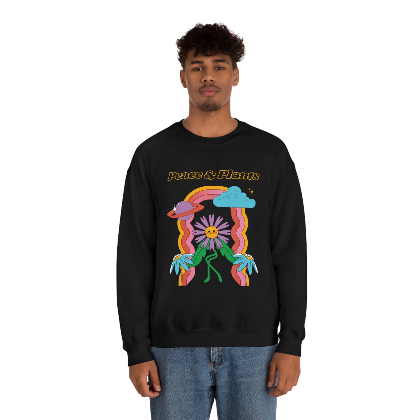 Peace & Plants Unisex Crewneck