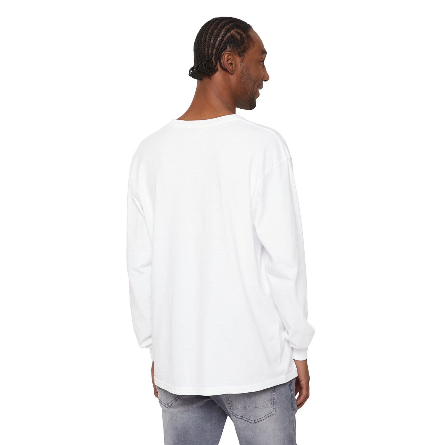 Plants & Cats Are All I Need Unisex Garment-dyed Long Sleeve