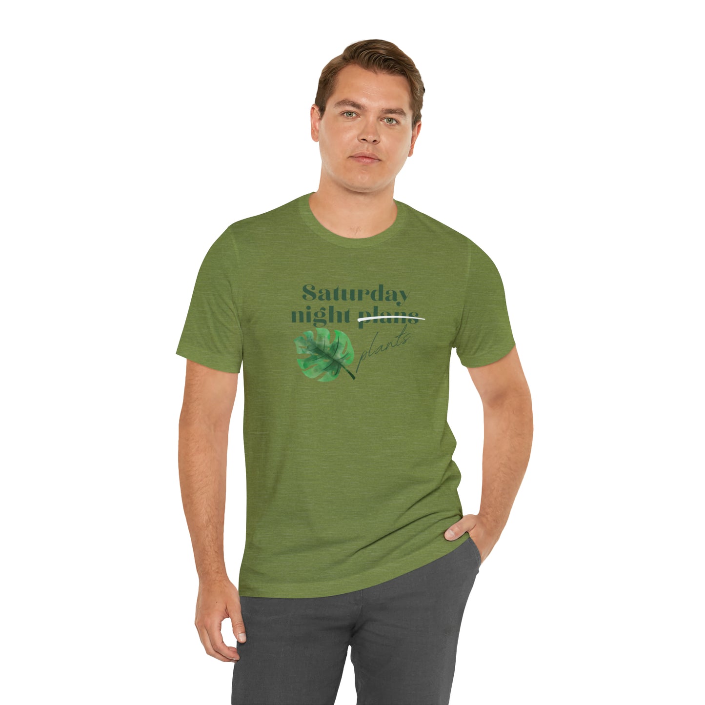Saturday Night Plants Unisex Jersey Short Sleeve