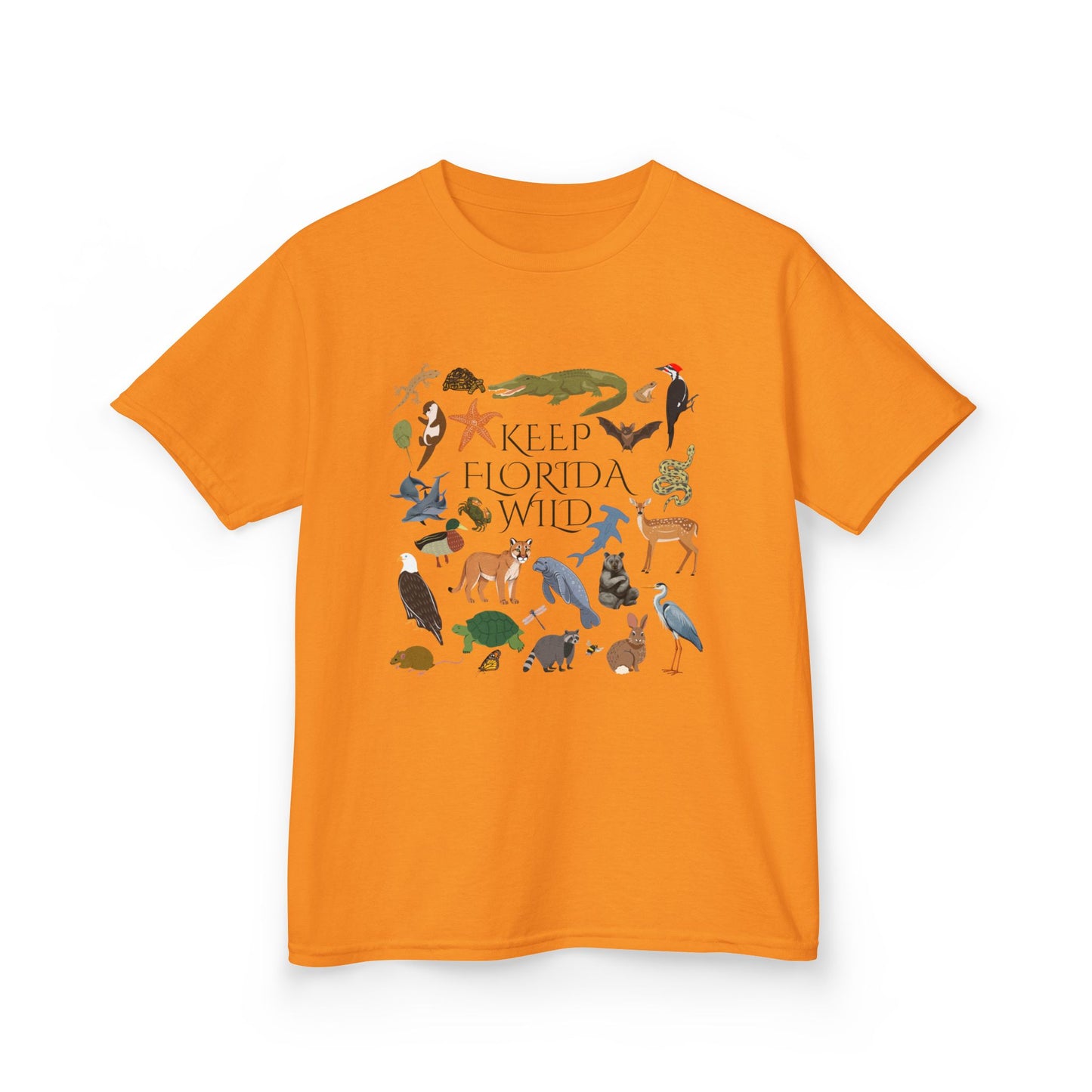 Keep Florida Wild Kids Cotton Tee