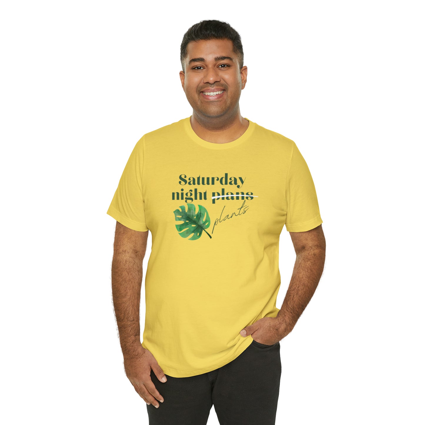 Saturday Night Plants Unisex Jersey Short Sleeve